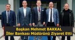 Başkan BAKKAL İller Bankası Bölge Müdürünü Ziyaret Etti