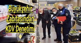 Konya Büyükşehir Zabıtasından KDV Denetimi