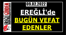 Ereğli’de Bugün Vefat Edenler