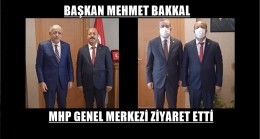 Mehmet Bakkal MHP Genel Merkezi Ziyaret Etti