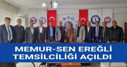 Memur-sen Ereğli Temsilciliği Açıldı