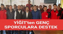 Bilal YİĞİT’ten Genç Sporculara Destek