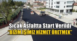 Sıcak Asfaltta Start Verildi