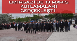 Emirgazi’de 19 Mayıs Kutlamaları Gerçekleşti