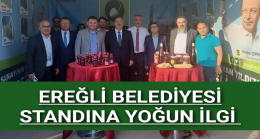 Ereğli Belediyesi Standına Yoğun İlgi