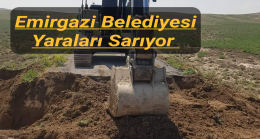 Emirgazi Belediyesi Yaraları Sarıyor