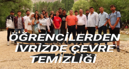 Öğrencilerden İvriz’de Çevre Temizliği