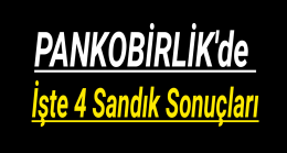 Pankobirlik’de İşte Dördüncü Sandık Sonuçları