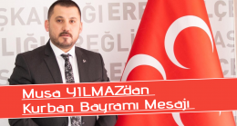 Başkan YILMAZ’dan Kurban Bayramı Mesajı