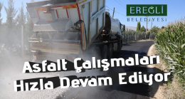 Asfalt Çalışmaları Devam Ediyor