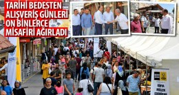 “Tarihi Bedesten Alışveriş Günleri” On Binlerce Misafiri Ağırladı