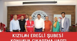 KIZILAY EREĞLİ ŞUBESİ KONYA’YA ÇIKARTMA YAPTI