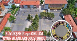 Büyükşehir 290 Okulda Oyun Alanları Oluşturdu