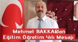 Mehmet BAKKAL’dan Eğitim Öğretim Yılı Mesajı