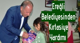 Ereğli Belediyesi Çocukların Yüzünü Güldürdü