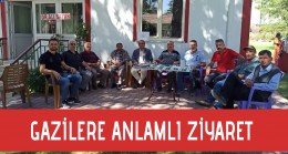 Gazilere Anlamlı Ziyaret