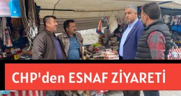 CHP Ereğli’de esnaf ziyaretine çıktı