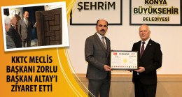 KKTC Meclis Başkanı Zorlu Başkan Altay’ı Ziyaret Etti