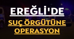 EREĞLİ’DE SUÇ ÖRGÜTÜNE OPERASYON