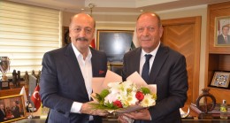 Vedat Bilgin Başkan Oprukçu’yu Ziyaret Etti