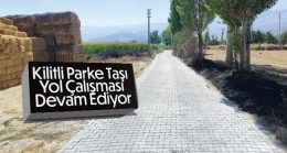 Ereğli Belediyesi Kilitli Parke Taşı Yol Çalışmasına Devam Ediyor
