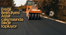 Ereğli Belediyesi Gece Gündüz Hizmete Devam Ediyor