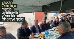 Başkan Oprukçu Belediye Meclis Üyelerine Adabağ’da Yemek İkram Etti