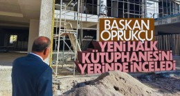 Başkan Oprukçu Ereğli Belediyesi Halk Kütüphanesi’nde İncelemelerde Bulundu