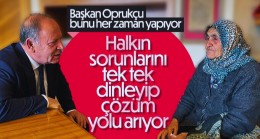 Başkan Oprukçu Hemşerileriyle Her Daim İçe İçe