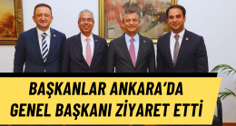 Başkan Akpınar ve Türktaş Genel Başkan Özgür Özel’i Ziyaret Etti.