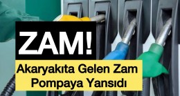 Gece Yarısı Gelen Zam Pompaya Yansıdı