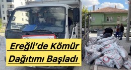 EREĞLİ’de KÖMÜR DAĞITIMI BAŞLADI
