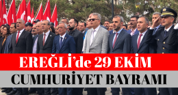 Ereğli’de 29 Ekim Cumhuriyet Bayramı