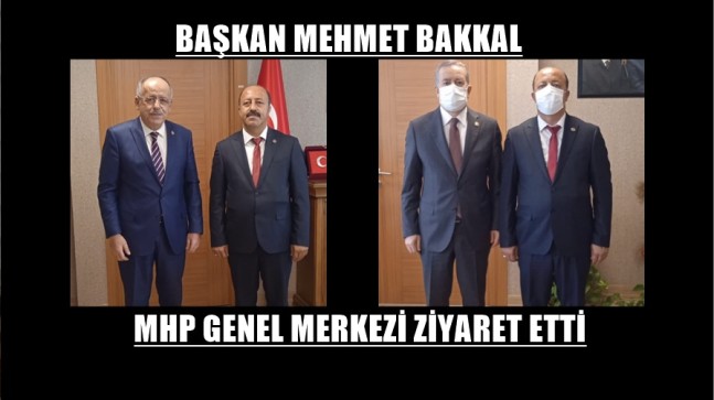 Mehmet Bakkal MHP Genel Merkezi Ziyaret Etti