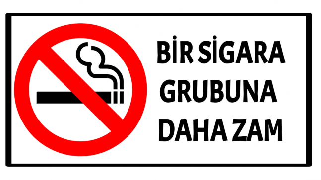 Bir Sigara Grubuna Daha Zam