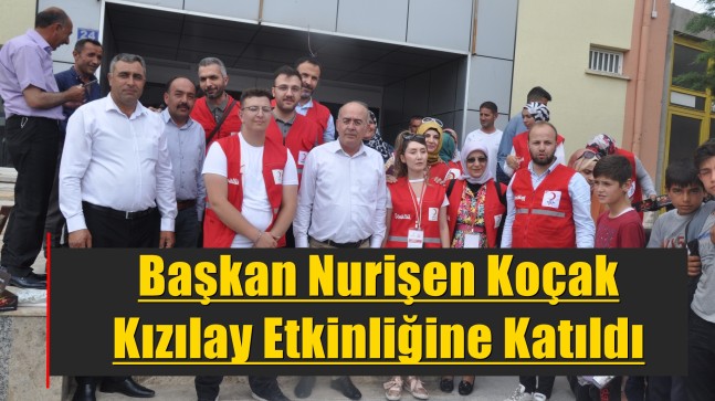 Başkan Nurişen Koçak Kızılay Etkinliğine Katıldı