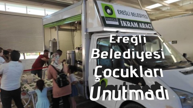 Ereğli Belediyesi Çocukları Unutmadı