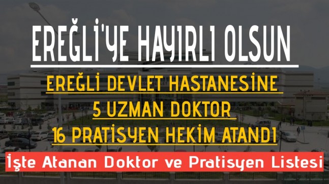 Ereğli’ye Hayırlı Olsun