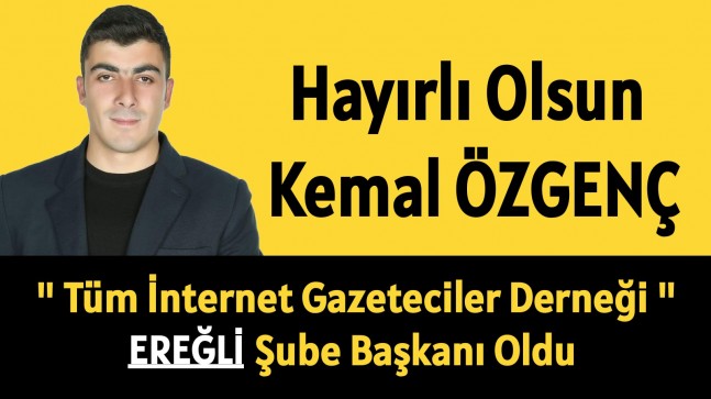 (Tingader) Tüm İnternet Gazeteciler Derneği Ereğli’ye Hayırlı Olsun