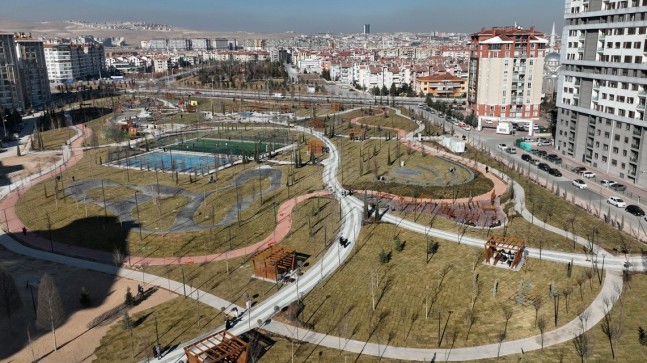 20 milyon lira harcanarak Konya’ya yeni bir park kazandırıldı