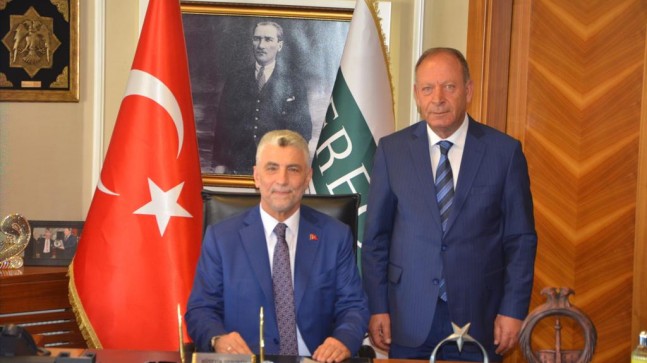 Ticaret Bakanı Ömer Bolat Ereğli Belediyesi’ni Ziyaret Etti