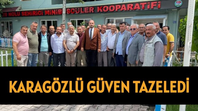 KARAGÖZLÜ GÜVEN TAZELEDİ