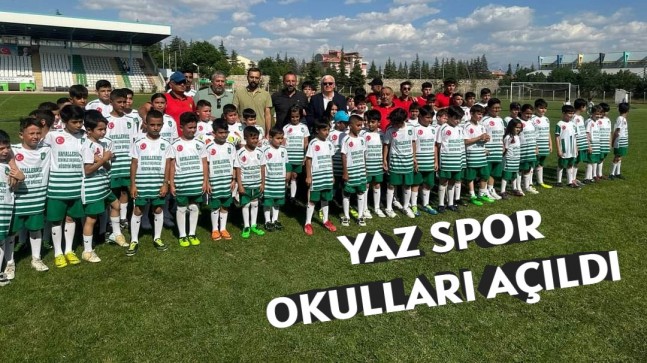 YAZ SPOR OKULLARI AÇILDI