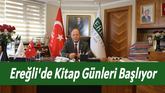 Ereğli’ de Kitap Günleri Başlıyor