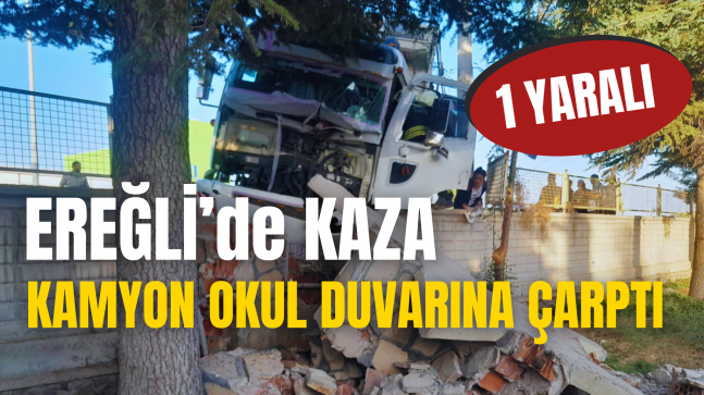 Ereğli-Konya Karayolunda Trafik Kazası: 1 Kişi Yaralandı