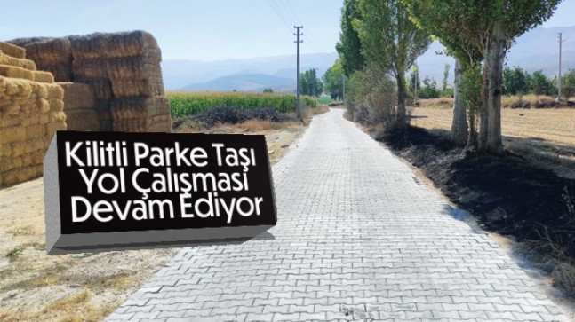 Ereğli Belediyesi Kilitli Parke Taşı Yol Çalışmasına Devam Ediyor