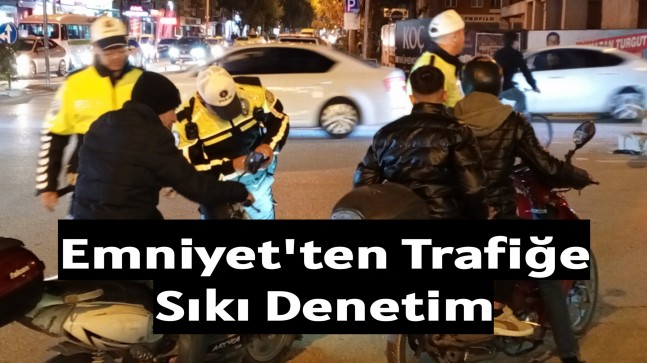 Ereğli’de Trafiğe Sıkı Denetim