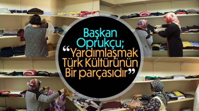 Başkan Oprukçu Yardımlaşma Kültürünü Yaşatıyor