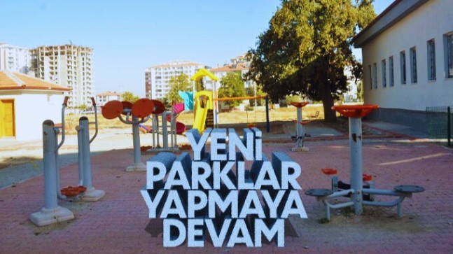 Ereğli Belediyesi Yeni Parklar Kazandırmaya Devam Ediyor