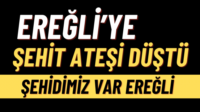 Ereğli’li Asker Şehit Düştü